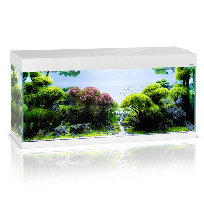 AQUAEL OPTI SET 240 - Аквариум 240л из стекла OPTIWHITE, LEDDY TUBE 17W D&N SUNNY (2шт), белый